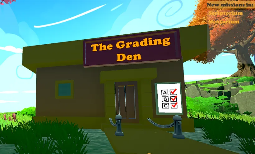 Grading Den